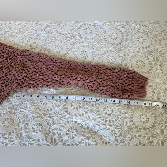 Moon & Madison dusty rose knit sweater NWT - Picture 6 of 6